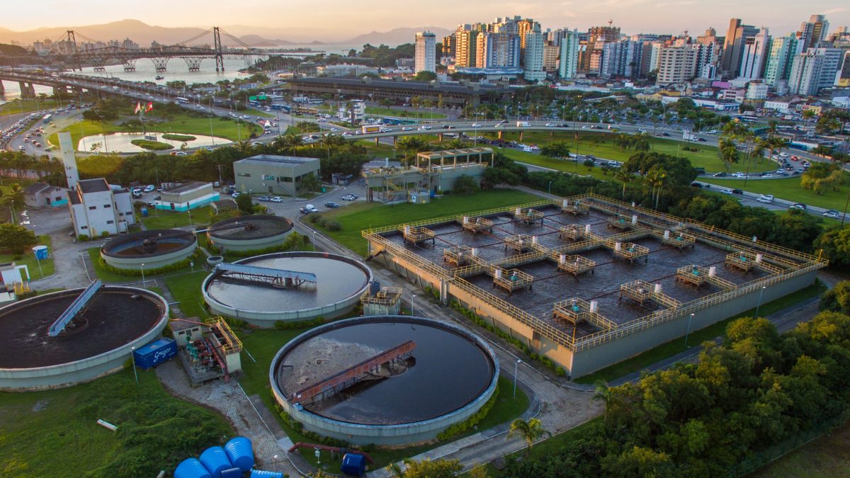 Sistema de Tratamento de Água de Florianópolis